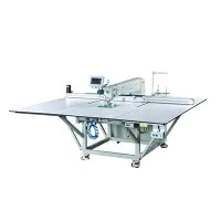 What are the characteristics and applications of template sewing machines?